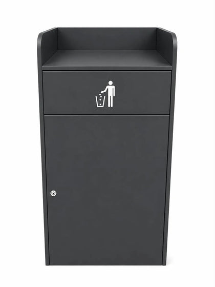 פח בורגר 180 ליטר אפור 590X580X1220 מ"מ