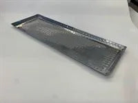 פלטה נירוסטה מרוקע 50X15X1. 5 ס"מ