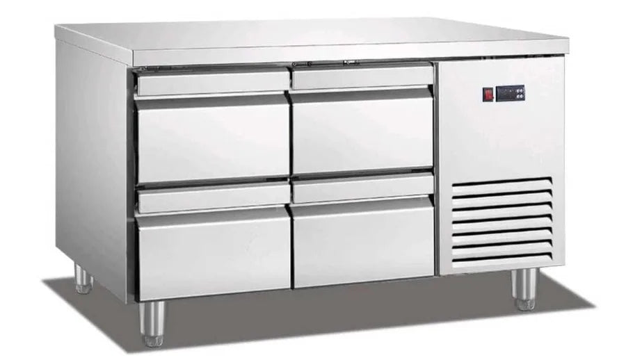 מקרר דלפק 4 מגירות 150 ס"מ נסליין