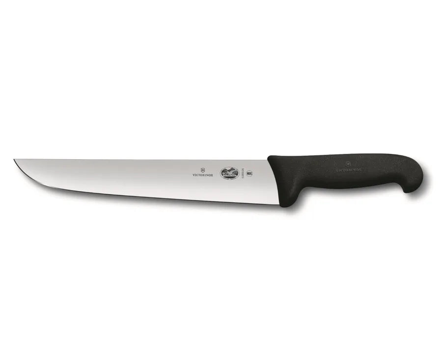סכין קצב 28 ס”מ ידית שחורה victorinox