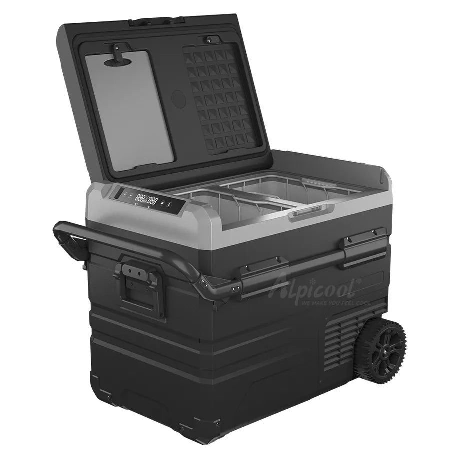 מקרר מקפיא לרכב/ צידנית חשמלית Alpicool דגם TWW45 ( לא כולל סוללה)