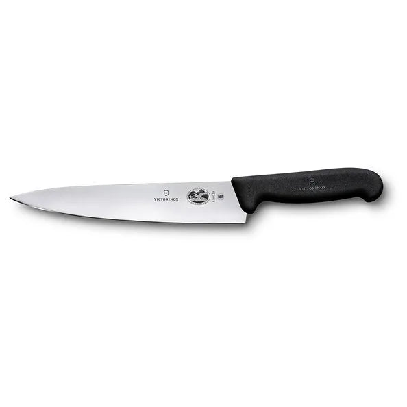 סכין שף 19 ס"מ ידית שחורה victorinox