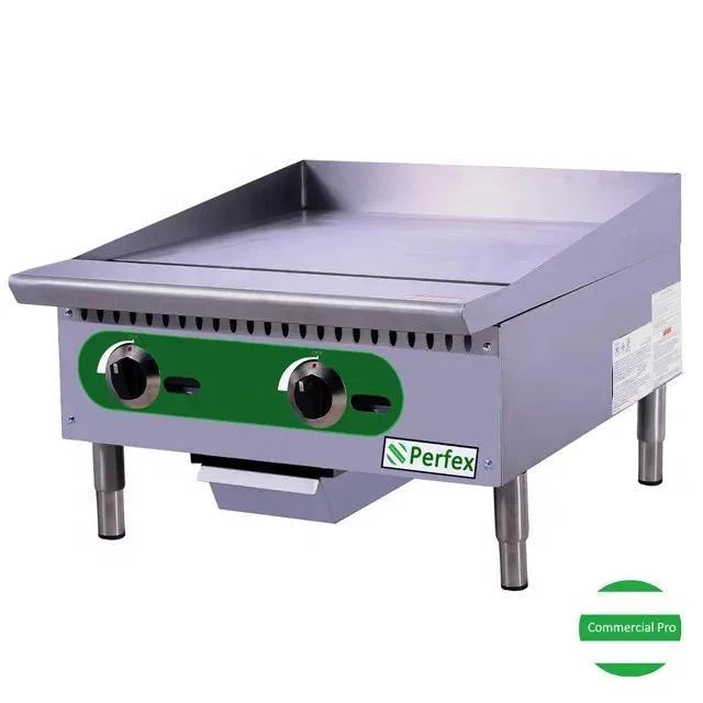 פלטת צלייה גז עשויה נירוסטה 873X610X394 מ"מ 60, 000BTU