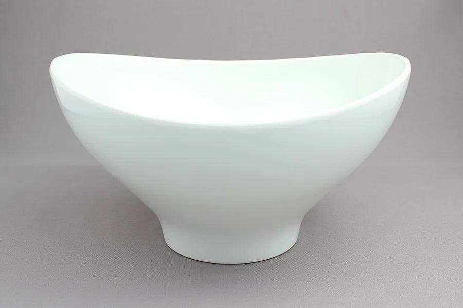 קערת דולר 29X16. 5 מלמין לבן
